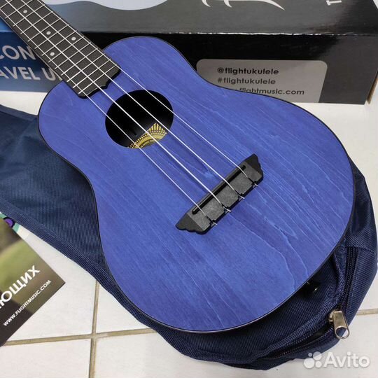 Укулеле flight флайт новая концертная с чехлом