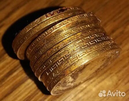 Монета 5 рублей золото Николай 2