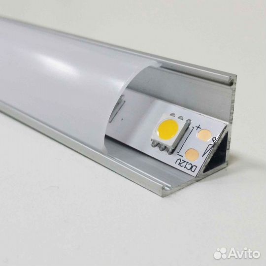 Алюминиевый профиль для светодиодной ленты 2 метра