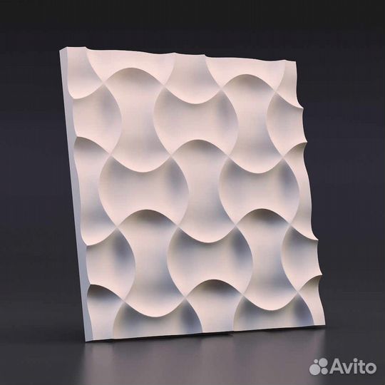 Гипсовая 3D панель 