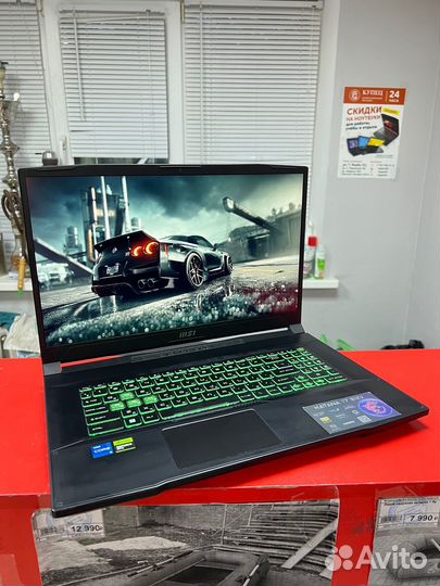 Игровой ноутбук MSI Katana/Core i5-12450H/RTX 4060