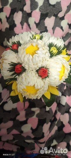 Светильник ручной работы, работает от сети