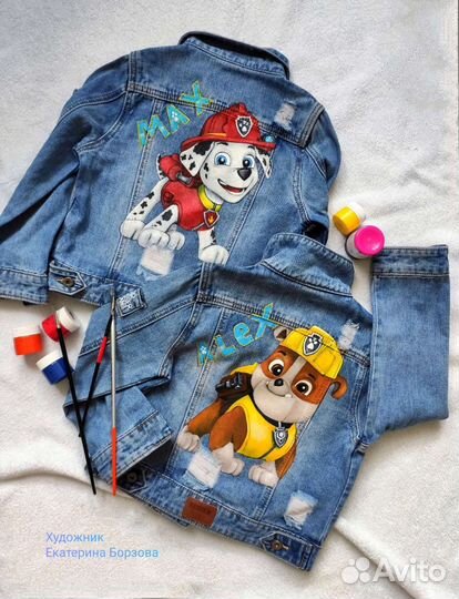 Роспись одежды джинсовок обуви кожи. Кастомизация