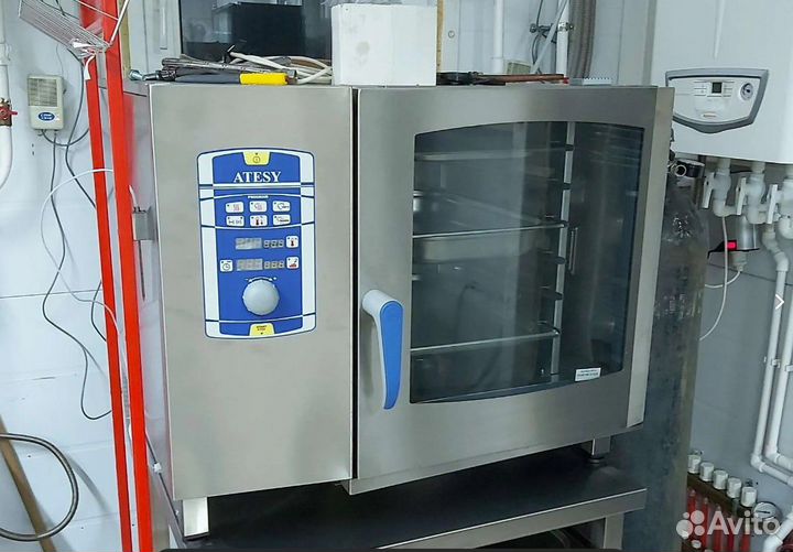 Пароконвектомат atesy рубикон апк-6-1/1