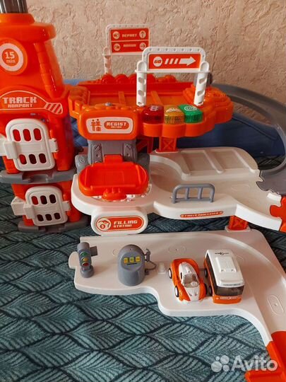 Детская парковка для машинок/ трек