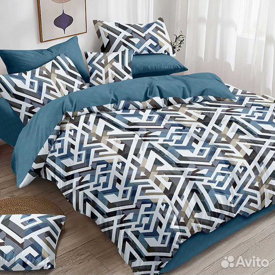 Комплект постельного белья 2,0 поплин