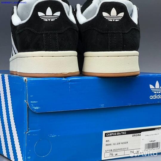 Кроссовки Adidas Campus 00 Black (Арт.38218)