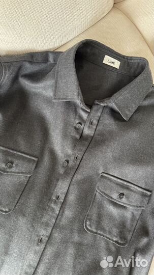 Рубашка Мужская Lime шерсть