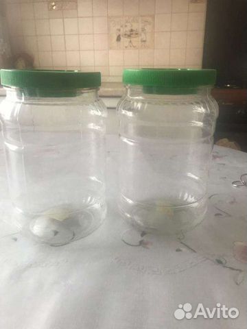 Банки пластик с винтовой крышкой (2л)