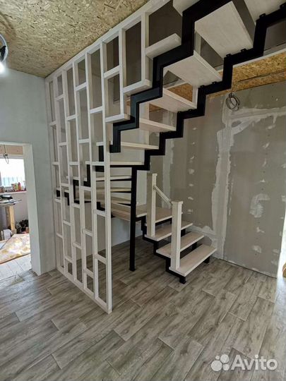 Лестницы на металлокаркасе