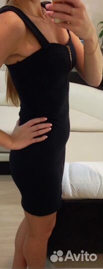 Сарафан на молнии чёрный