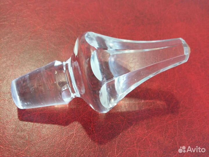 Графин хрустальный и рюмки bohemia