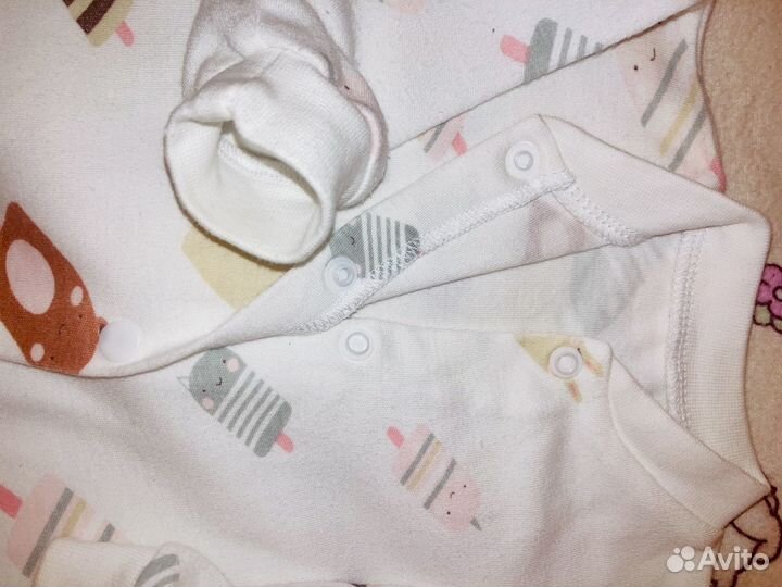 Вещи новые 56-62 для новорожденных