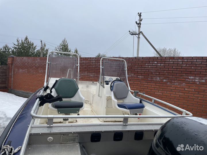 Катер Silver hawk 520 +suzuki 115