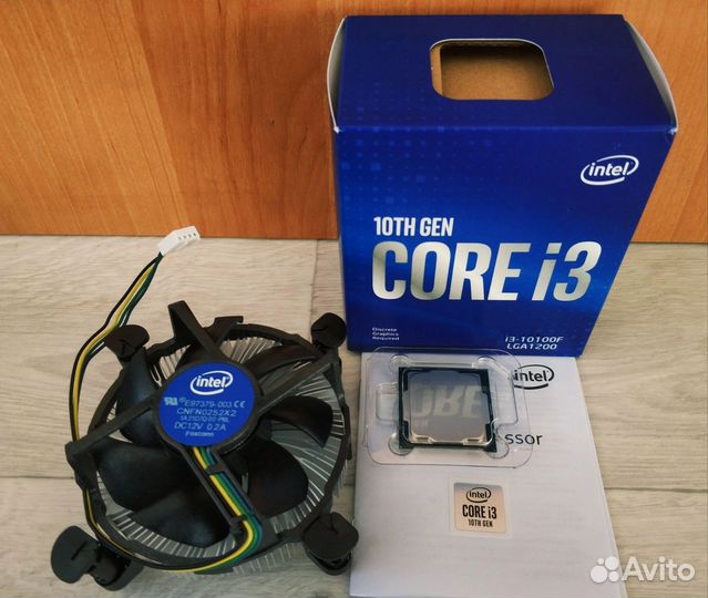Процессор i3 10100f