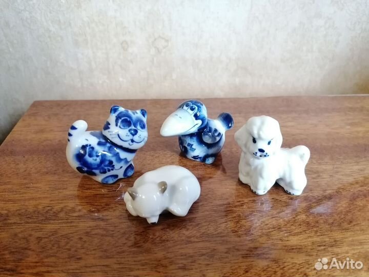 Игрушки фарфоровые