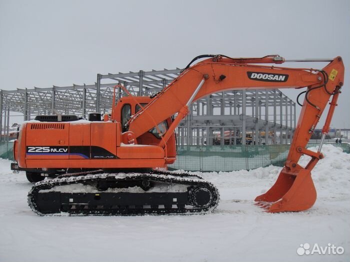Услуги Экскаватора doosan 225 nlcv + Гидромолот