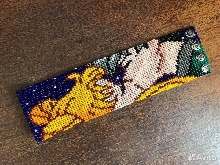 Фенечка из бисера 