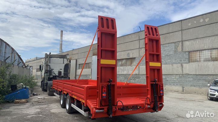 Прицеп трал (тяжеловоз) Авиком 8871Т-04 никзорамный, 2023