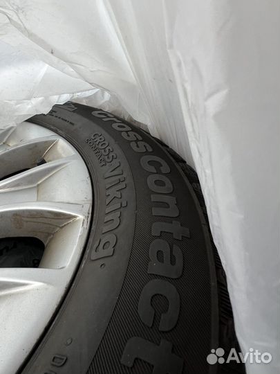 Диски со всесизоной резиной Continental r17