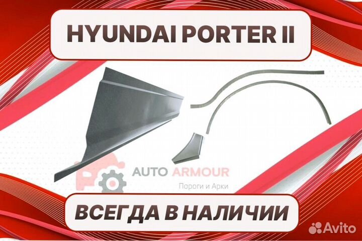 Пороги на Hyundai Porter на все авто