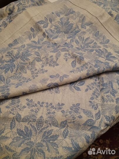 Полотенца и скатерти льняные СССР