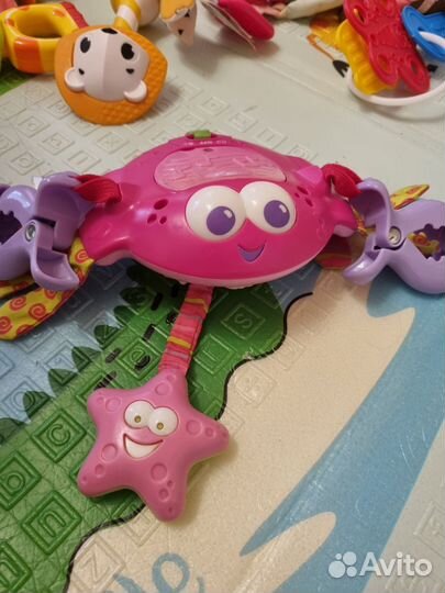 Подвеска музыкальный краб tiny love