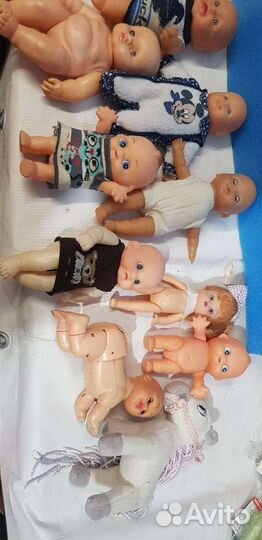 12 пупсов от 17см до 25см