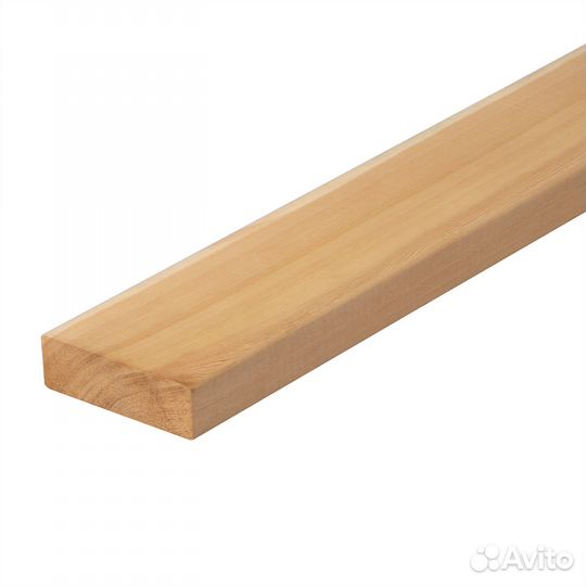 Доска 45х195х6000 мм сухая строганая, сорт ав