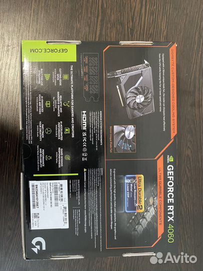 Видеокарта Gigabyte nvidia GeForce RTX 4060