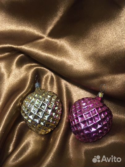 Сердце/кулон/подвеска- елочные игрушки СССР