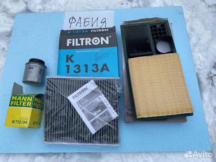 Фильтр для Шкода Фабия Октавия А4 1.6 акl 101 л.с