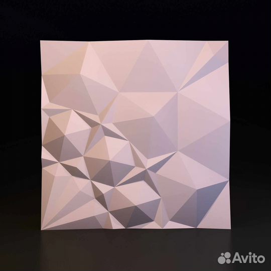 Гипсовая 3D панель 