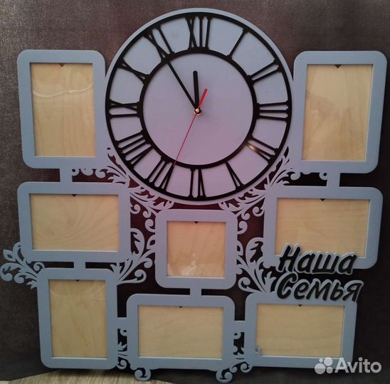 Фото рамки с часами