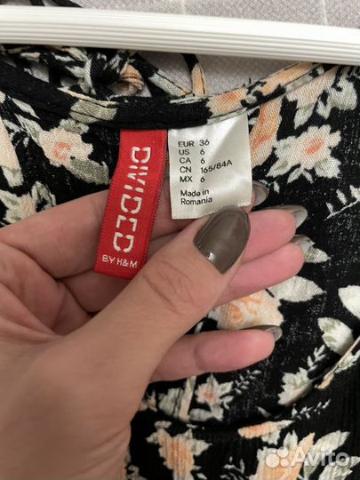 Легкое нарядное платье H&M