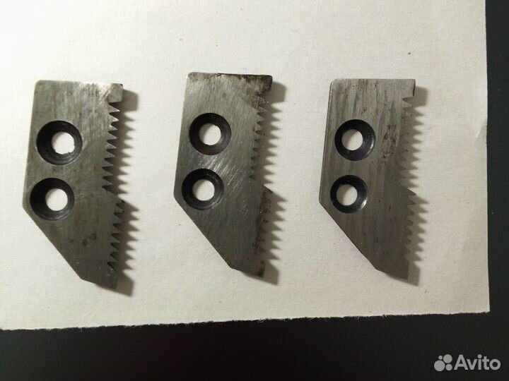 Ножи для ледобура зубчатые 130L