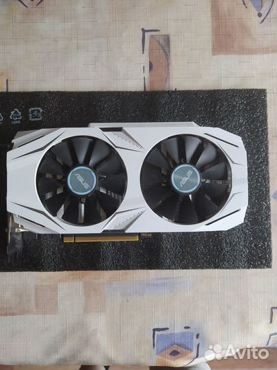 Видеокарта asus GTX 1060 3GB dual OC