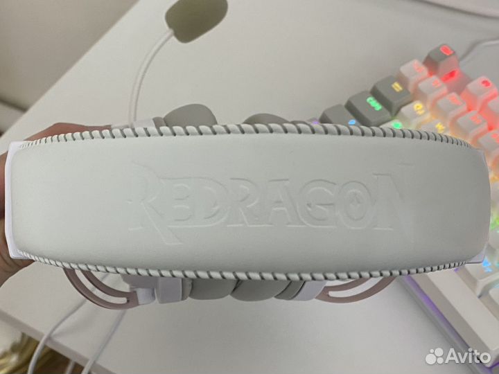 Игровые наушники с микрофоном Red Dragon