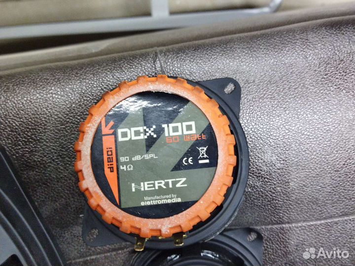 Hertz dcx 690 и Hertz dcx 100 комплект