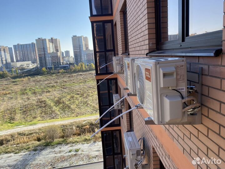 Штроба и закладка трасс под сплит-системы