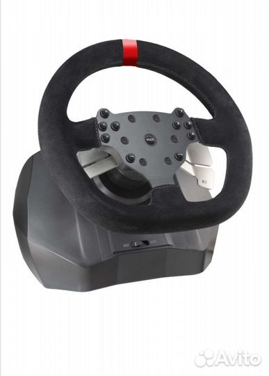 Игровой руль с педалями для пк