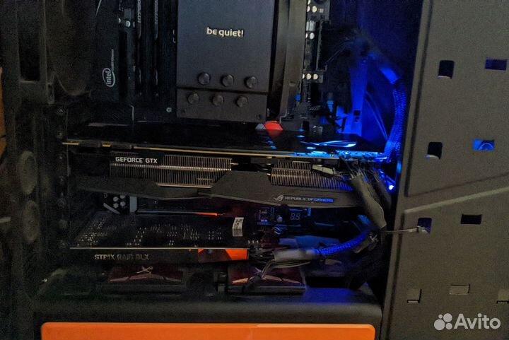 Видеокарта asus GeForce GTX 1080 strix OC