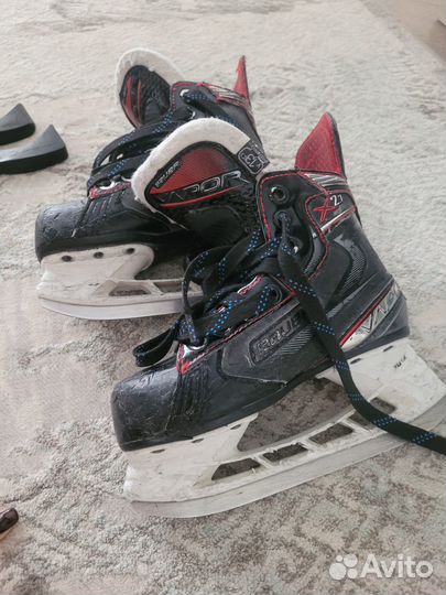 Хоккейные коньки bauer vapor