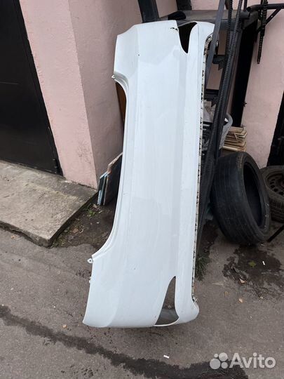 Бампер задний на hyundai solaris