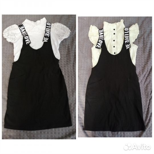 Фирменные вещи пакетом, р 140-152