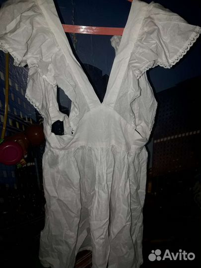 Белый школьный фартук СССР