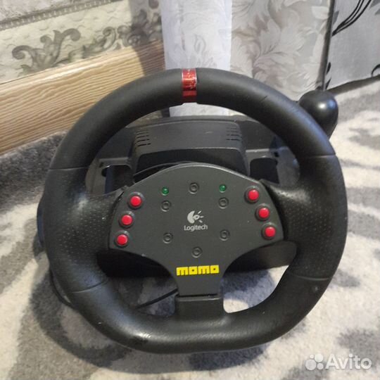 Игровой руль logitech momo racing 900