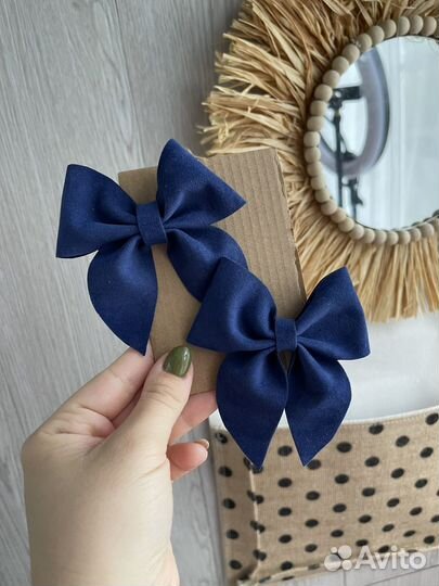 Бантики доя волос школьные