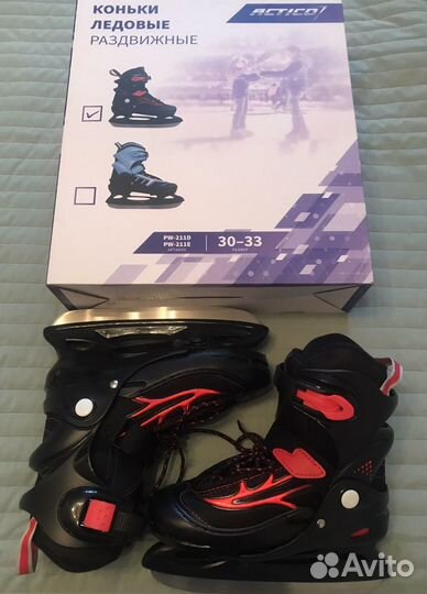 Коньки новые 30-33