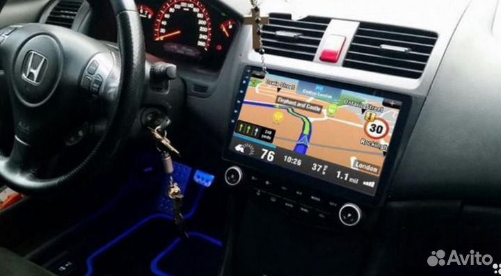 Магнитола Honda Accord 7 Android IPS